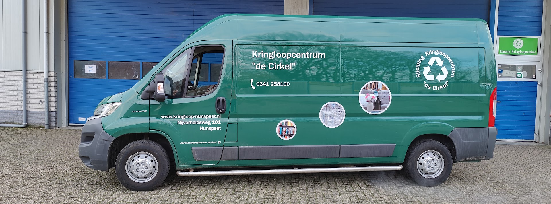 Bestelbus van Kringloopcentrum De Cirkel